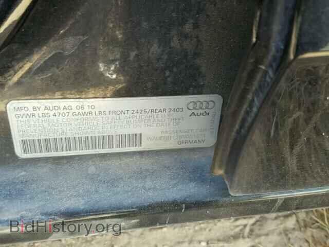 2011 AUDI A4 - VIN: WAUEFBFL2BN001624 - Фото 10
