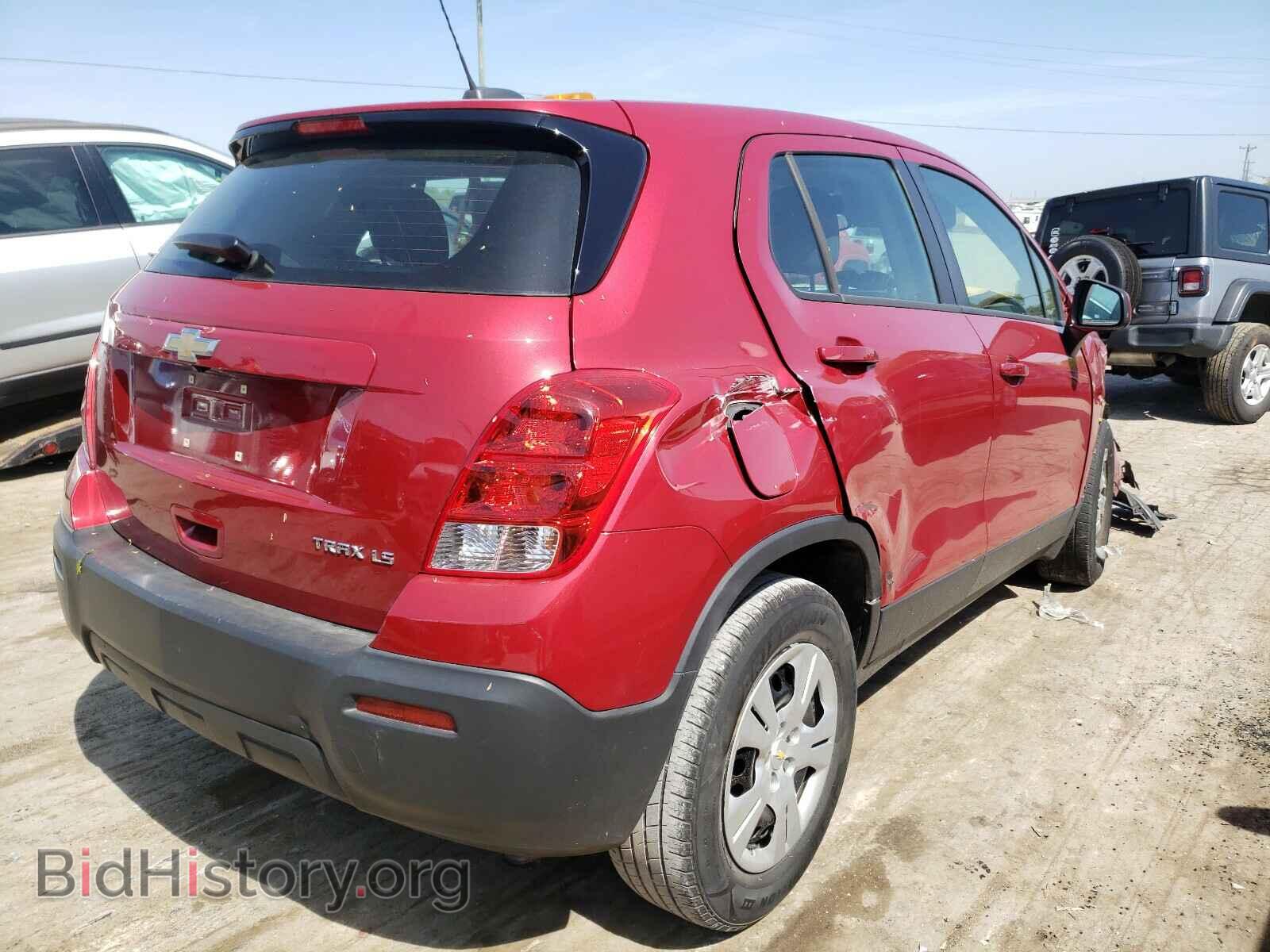 2015 CHEVROLET TRAX - VIN: KL7CJKSB2FB196165 - Фото 4