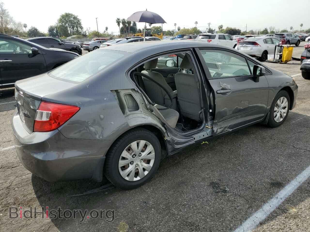 2012 HONDA CIVIC - VIN: 19XFB2F52CE372230 - Фото 3