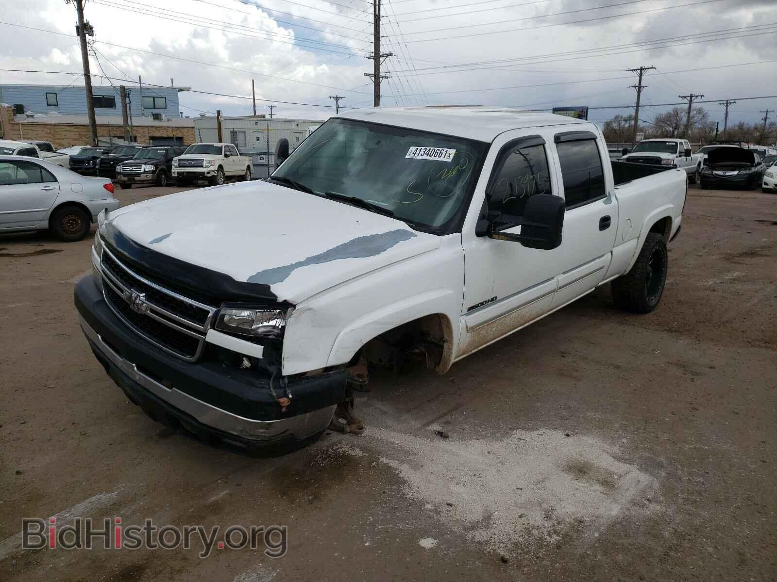 2006 CHEVROLET SILVERADO - VIN: 1GCHK23U06F141583 - Фото 2
