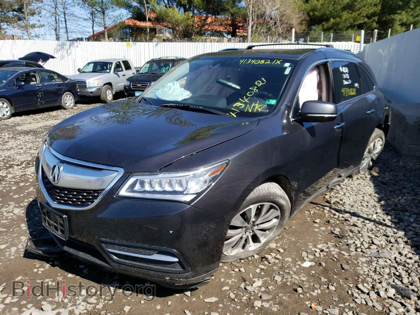 2015 ACURA MDX - VIN: 5FRYD4H44FB027832 - Фото 2