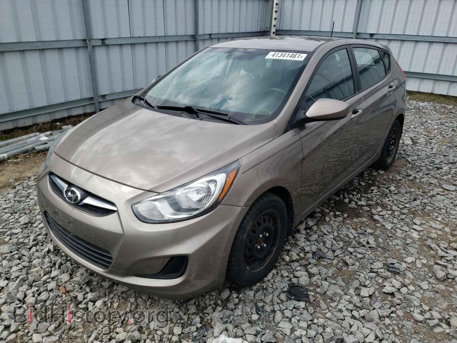 2013 HYUNDAI ACCENT - VIN: KMHCT5AE3DU116413 - Фото 2