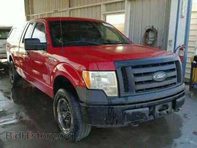 2010 Ford F150, red — VIN 1FTEX1E8XAKE63310, Copart