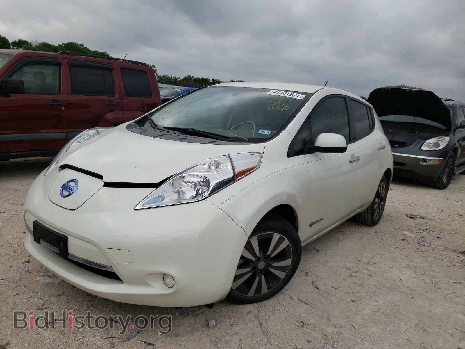 2015 NISSAN LEAF - VIN: 1N4AZ0CP6FC323758 - Фото 2