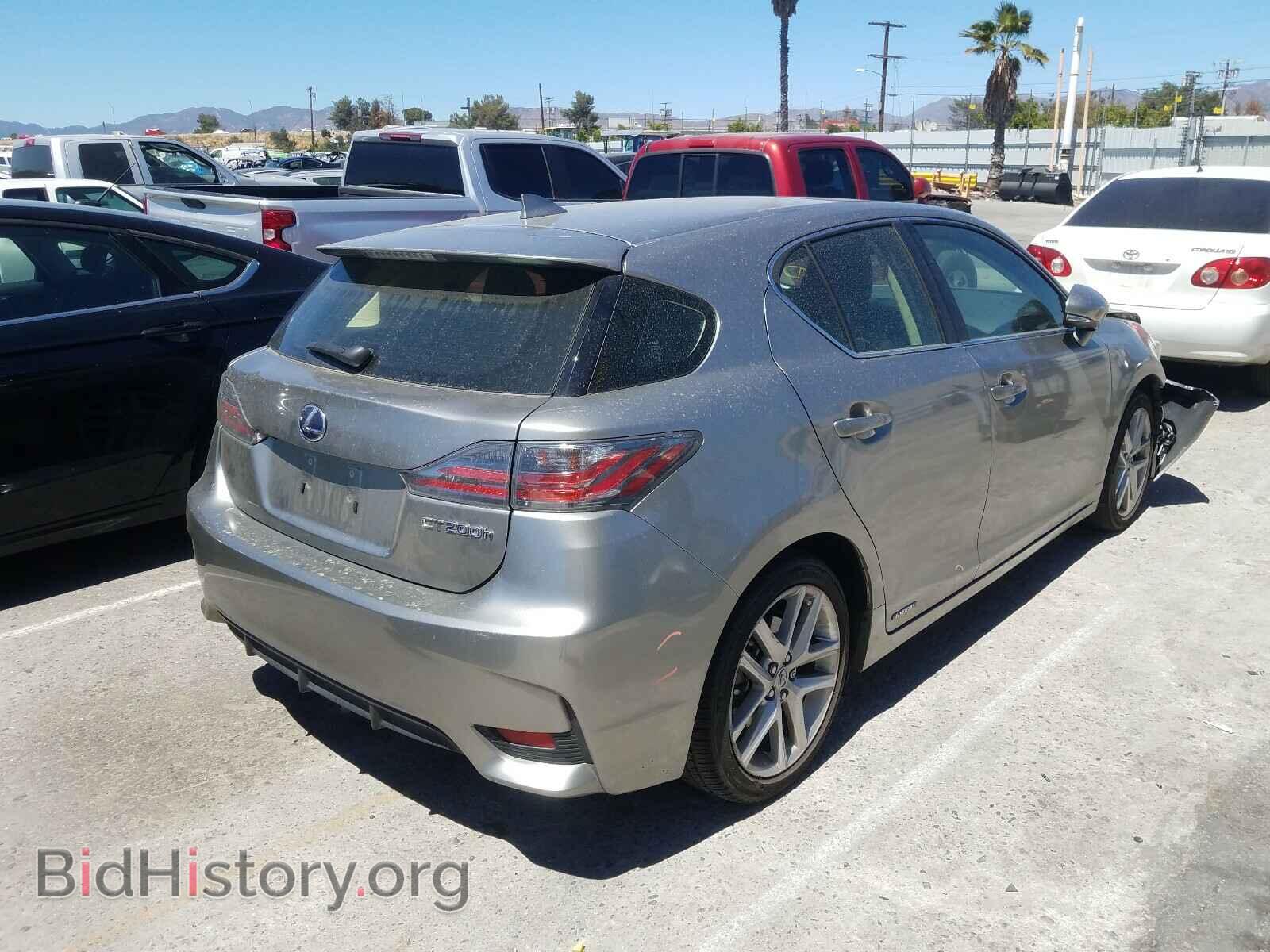2017 LEXUS CT 200 - VIN: JTHKD5BH7H2279944 - Фото 4