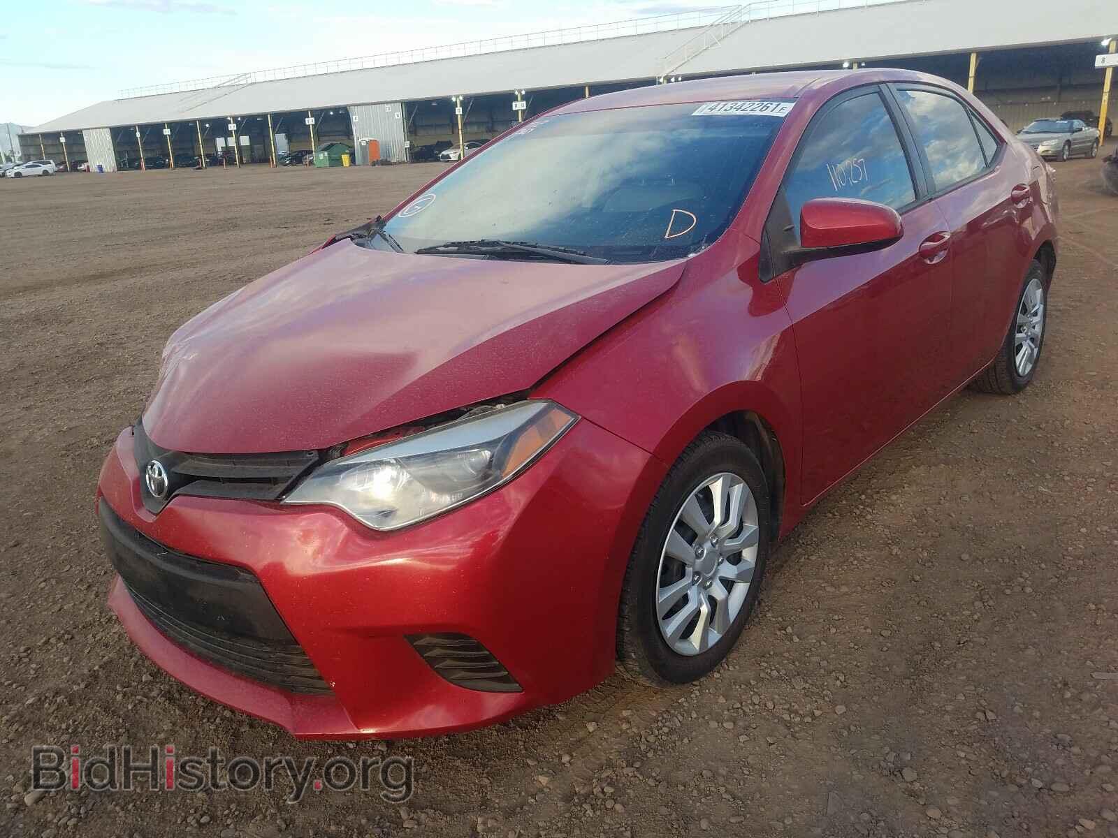 2014 TOYOTA COROLLA - VIN: 2T1BURHE9EC032850 - Photo 2