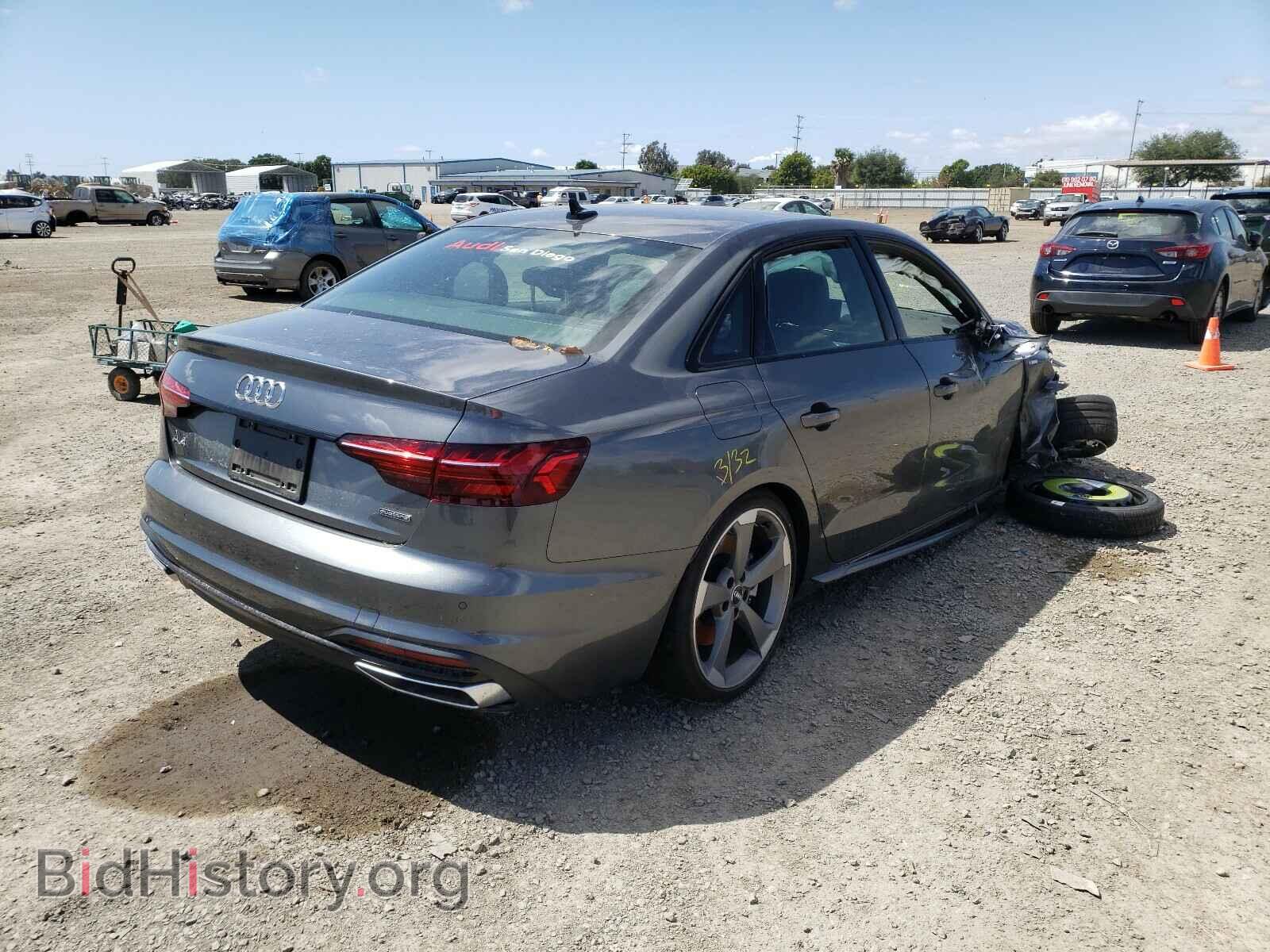 2021 AUDI A4 - VIN: WAUEAAF49MN002631 - Фото 4