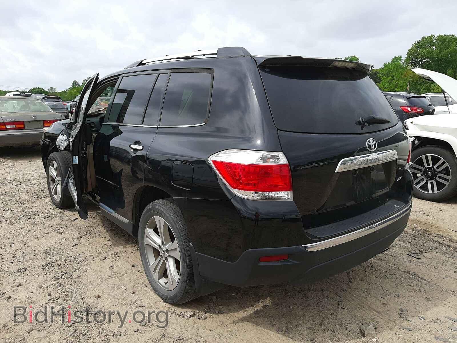2012 TOYOTA HIGHLANDER - VIN: 5TDDK3EH7CS135828 - Фото 3
