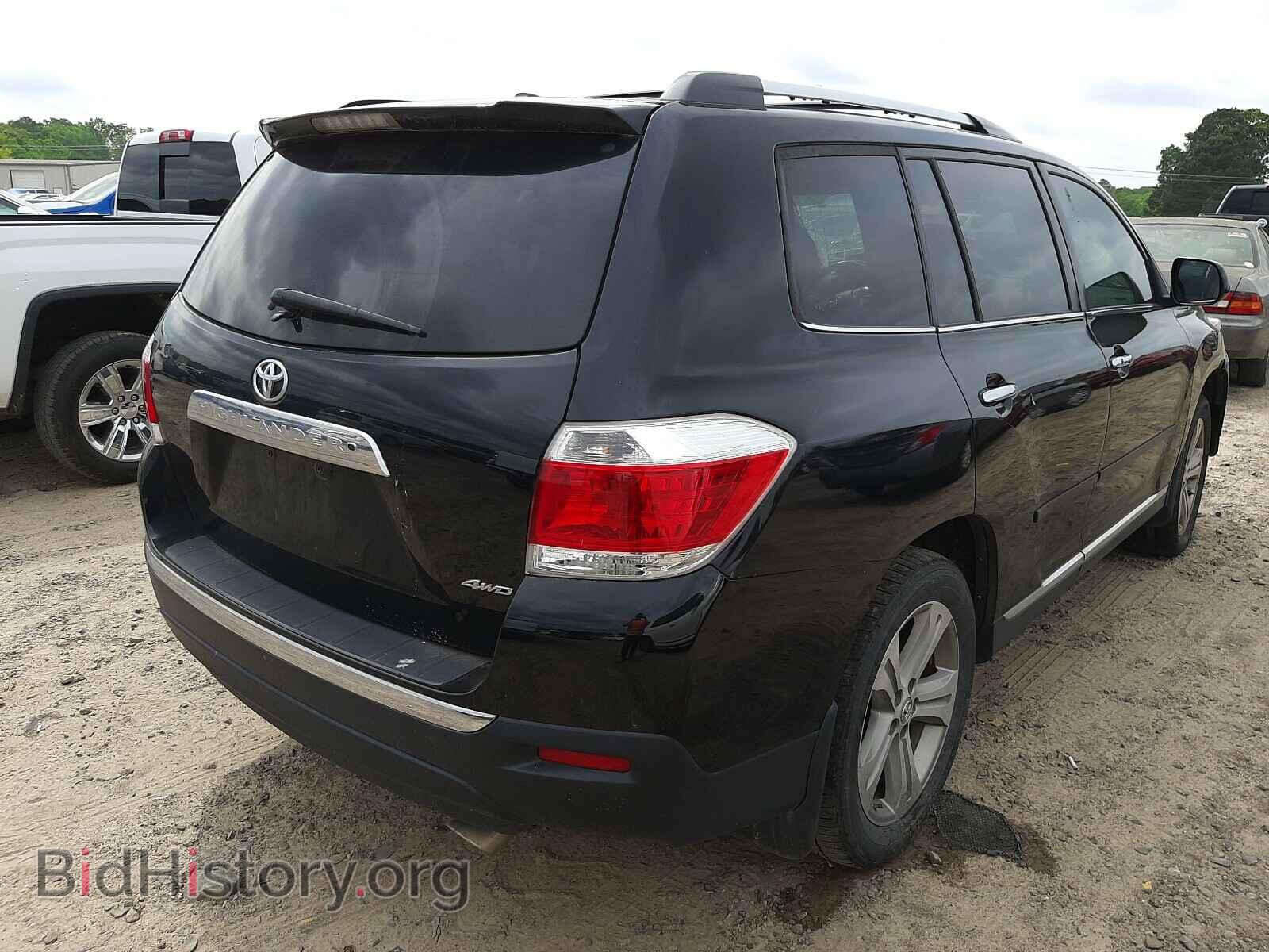 2012 TOYOTA HIGHLANDER - VIN: 5TDDK3EH7CS135828 - Фото 4