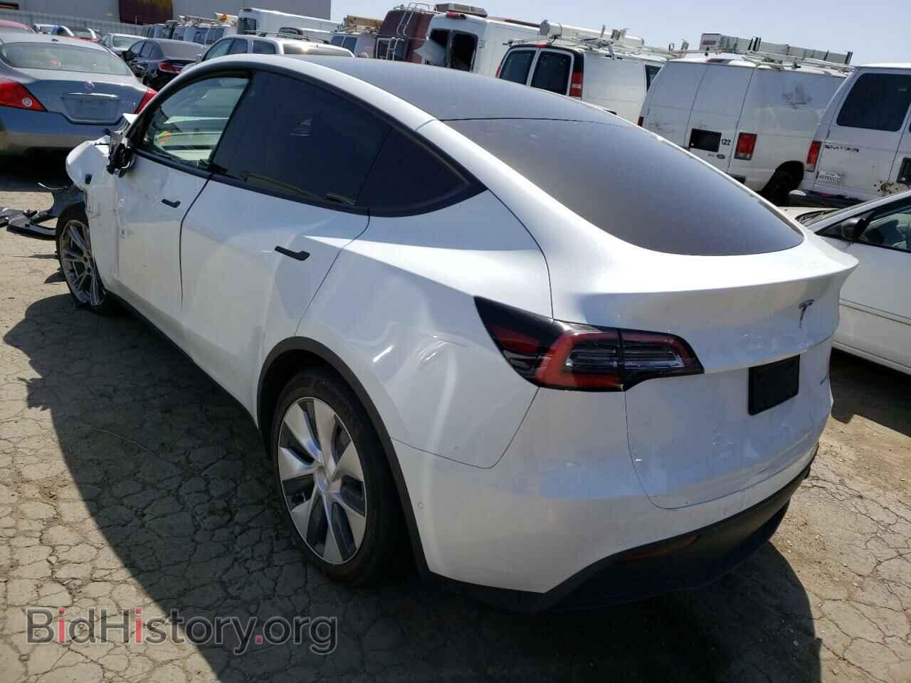 2020 TESLA MODEL Y - VIN: 5YJYGDEE3LF054361 - Фото 3
