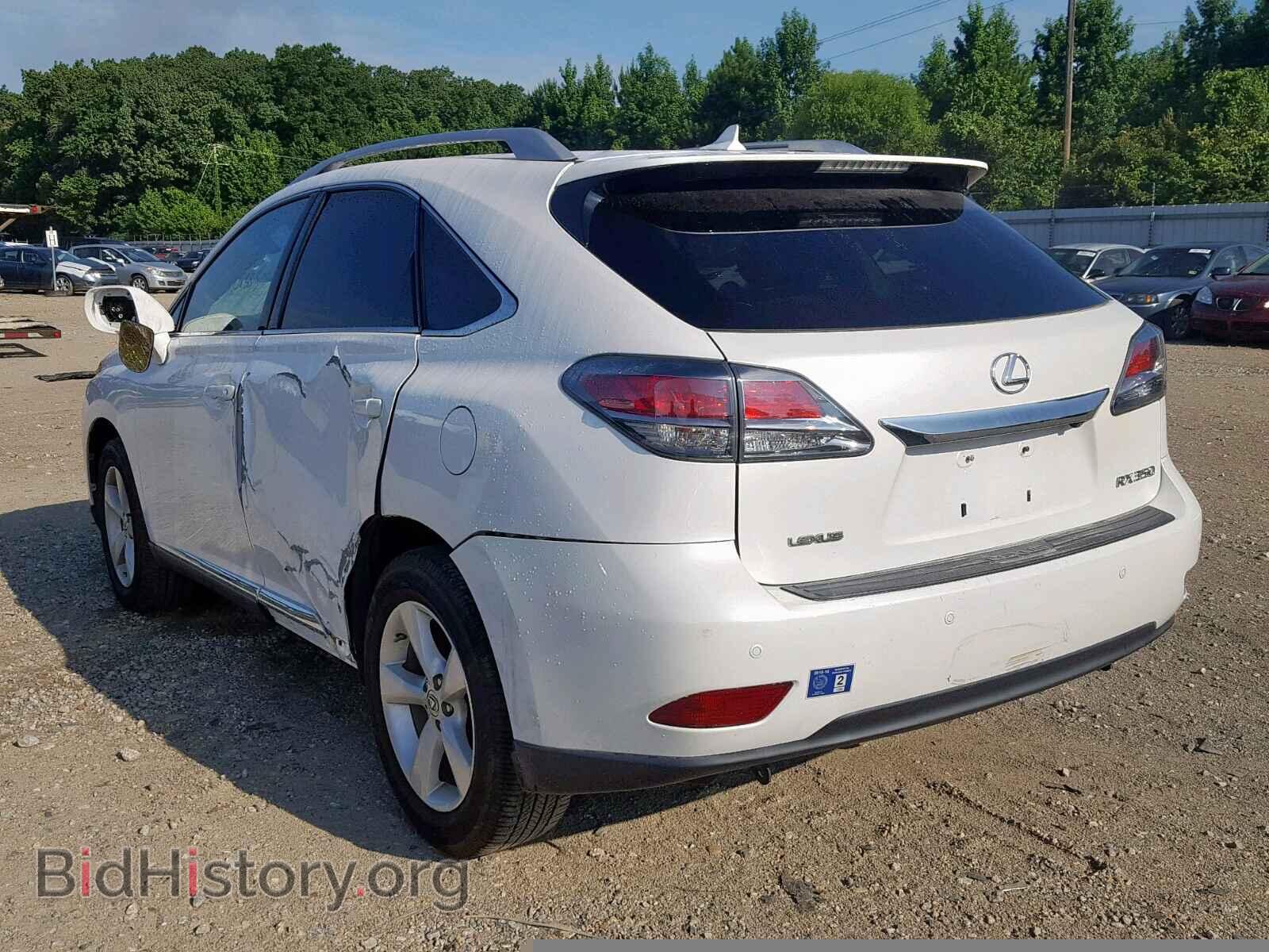 2013 LEXUS RX 350 - VIN: 2T2BK1BA0DC184863 - Фото 3