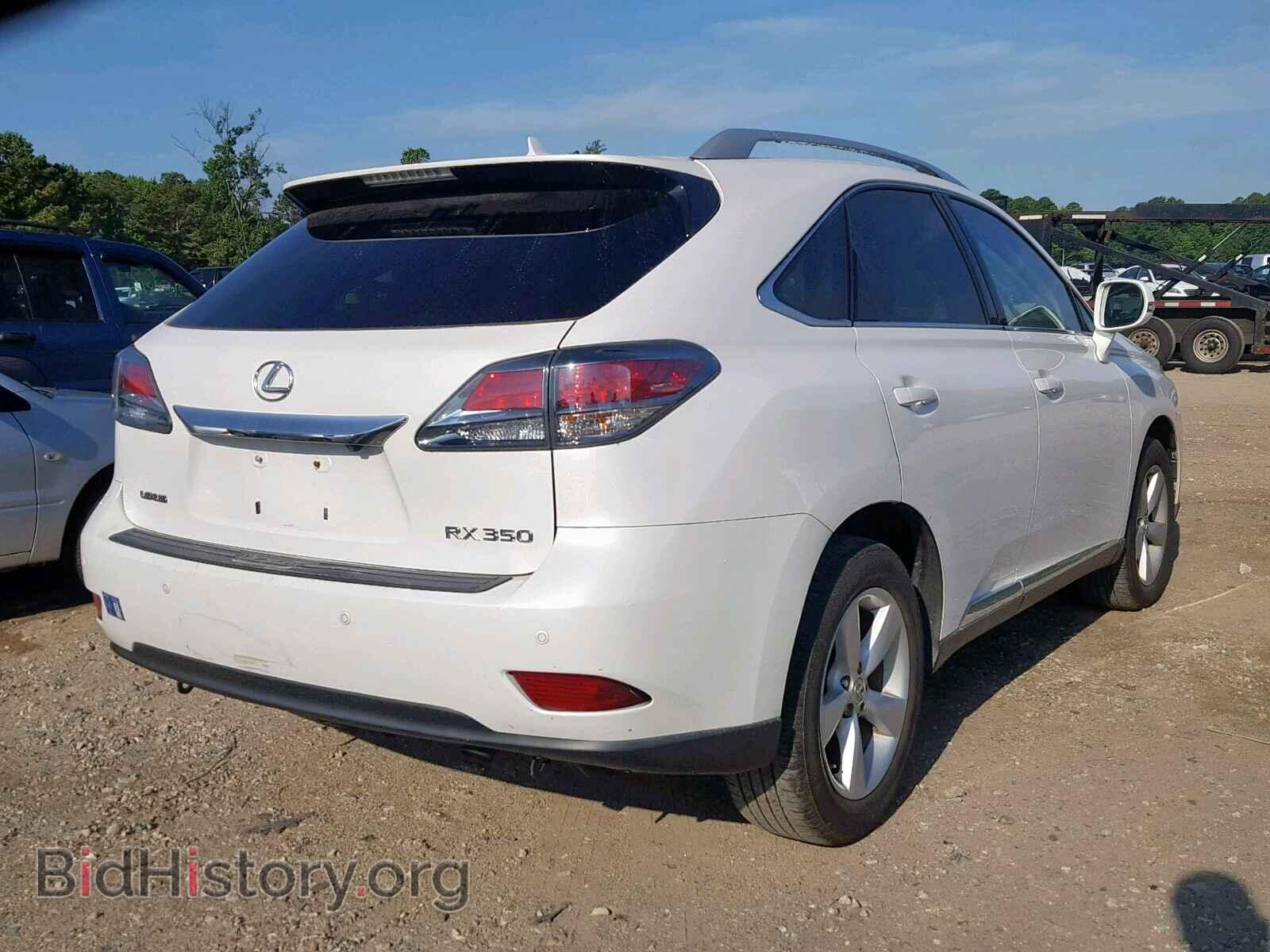2013 LEXUS RX 350 - VIN: 2T2BK1BA0DC184863 - Фото 4