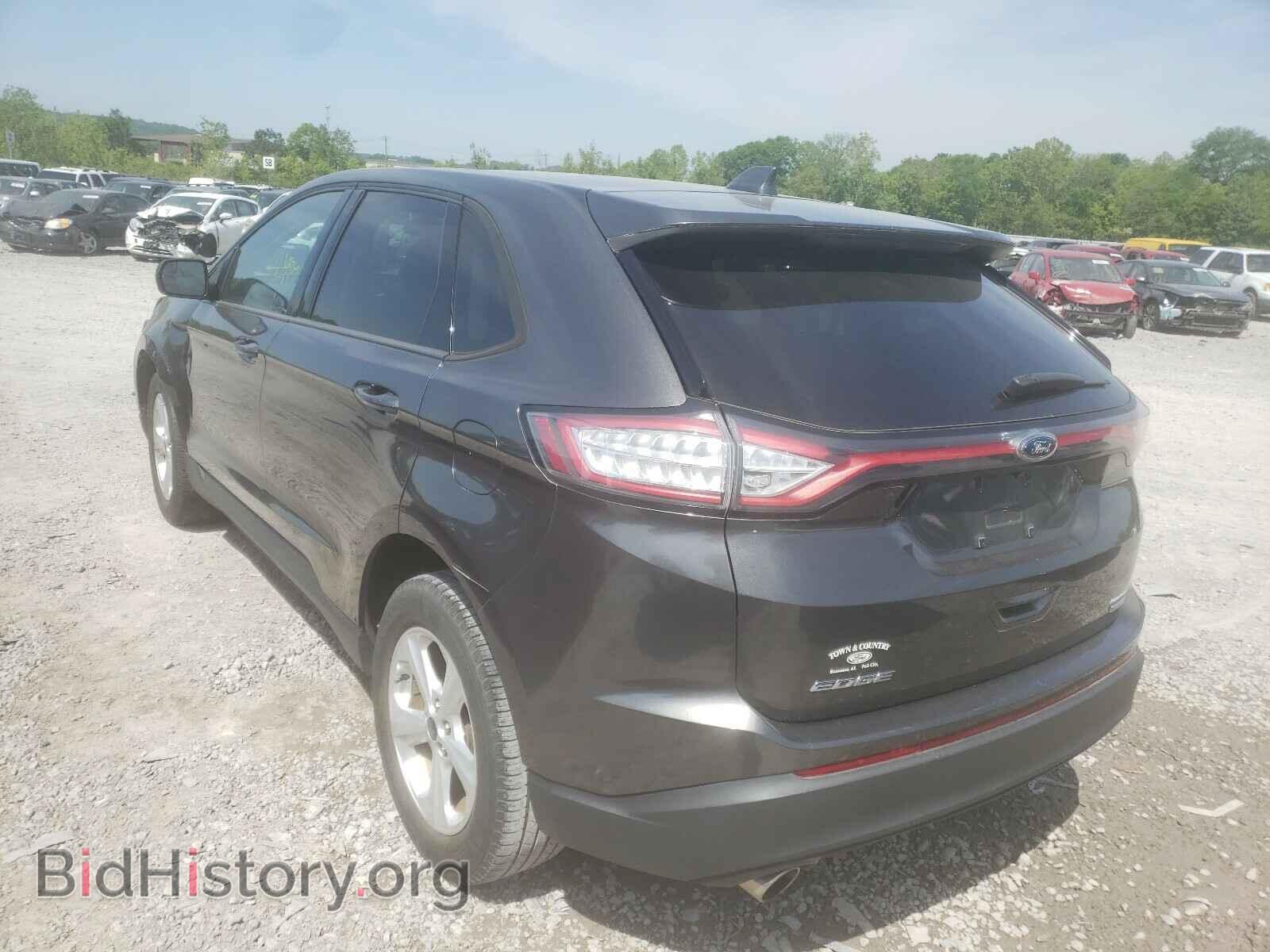2015 FORD EDGE - VIN: 2FMTK3G92FBC21924 - Фото 3