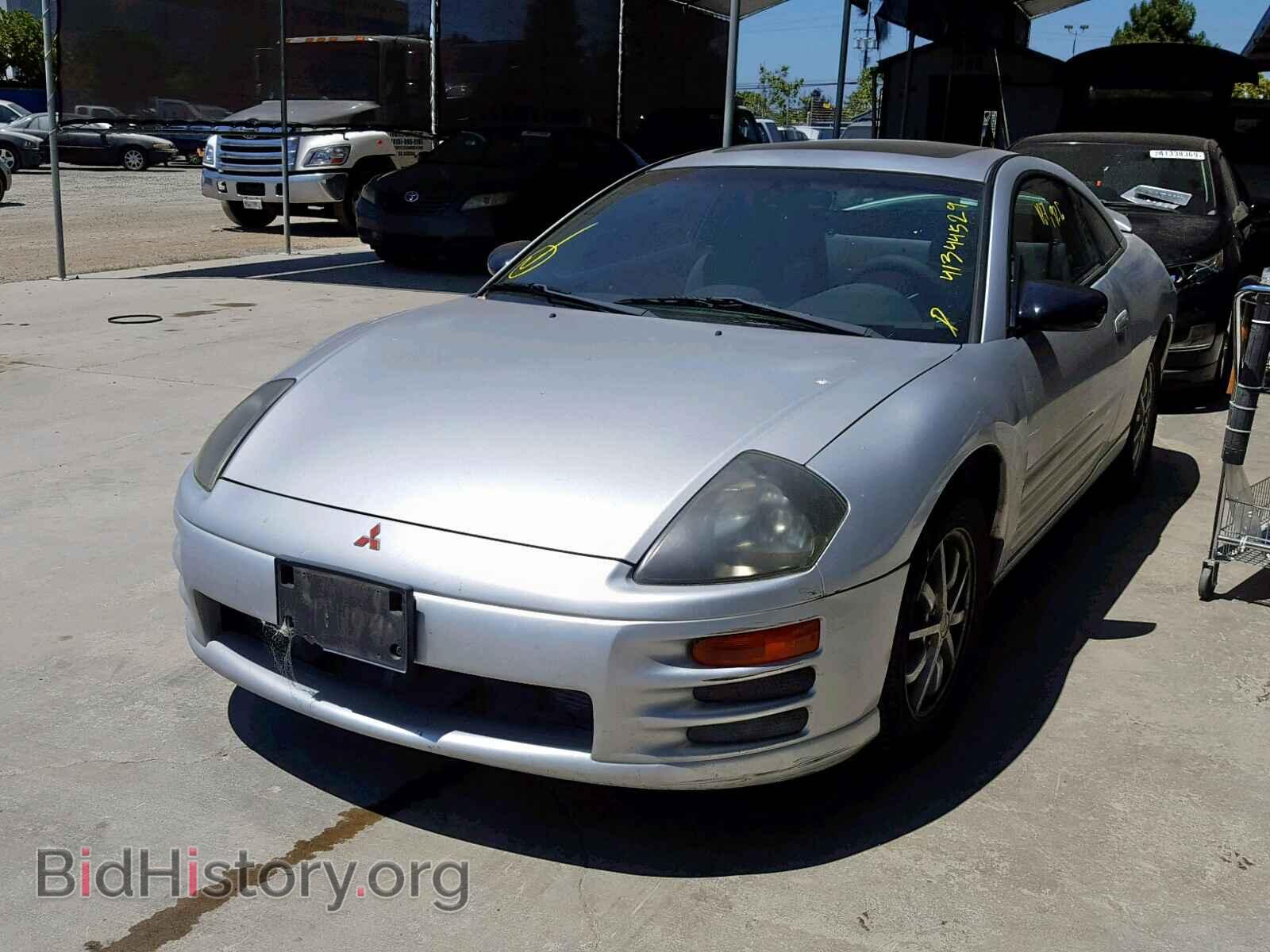 2001 MITSUBISHI ECLIPSE - VIN: 4A3AC44G71E229044 - Фото 2