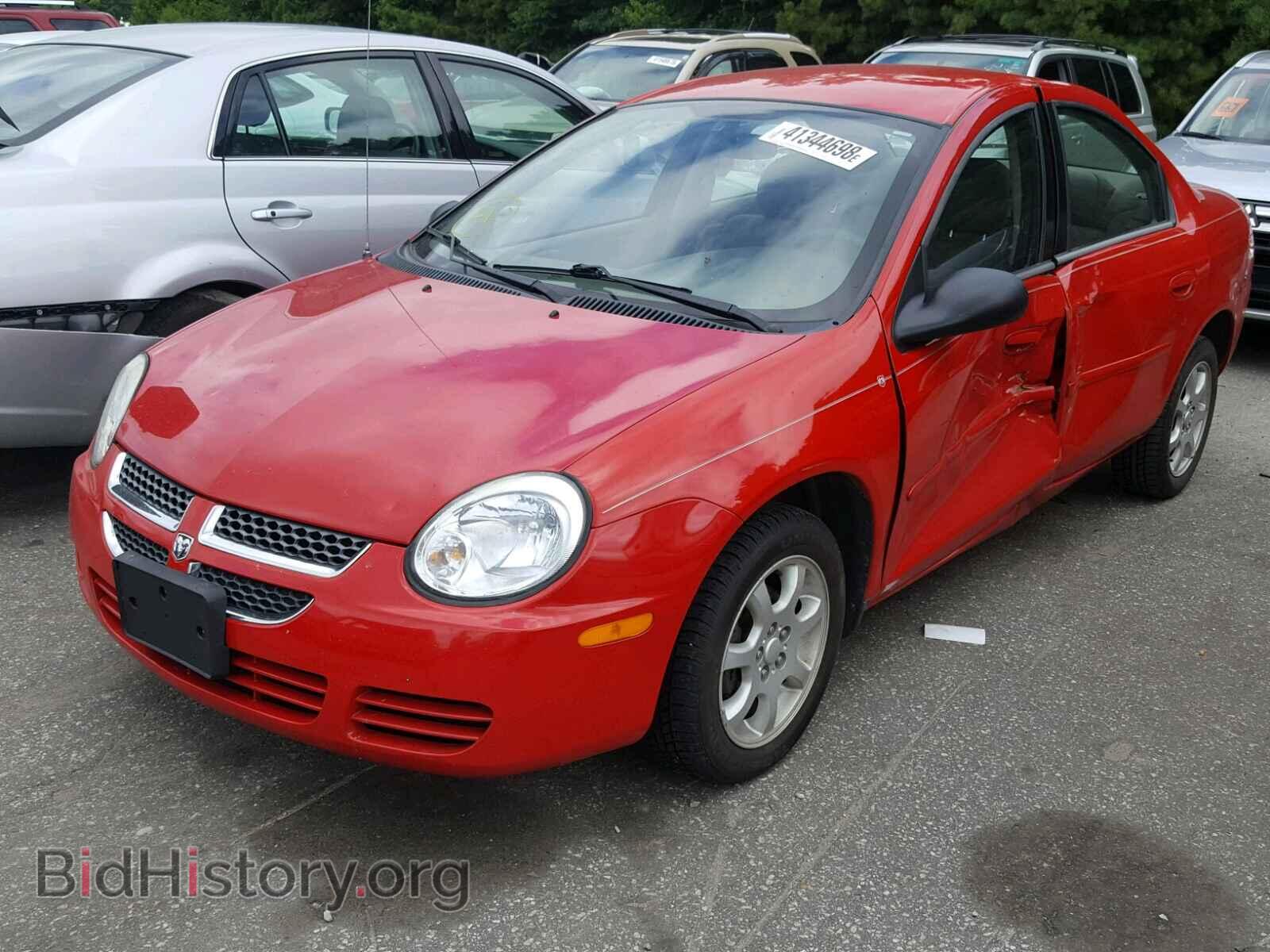 2005 DODGE NEON - VIN: 1B3ES56C65D181282 - Фото 2
