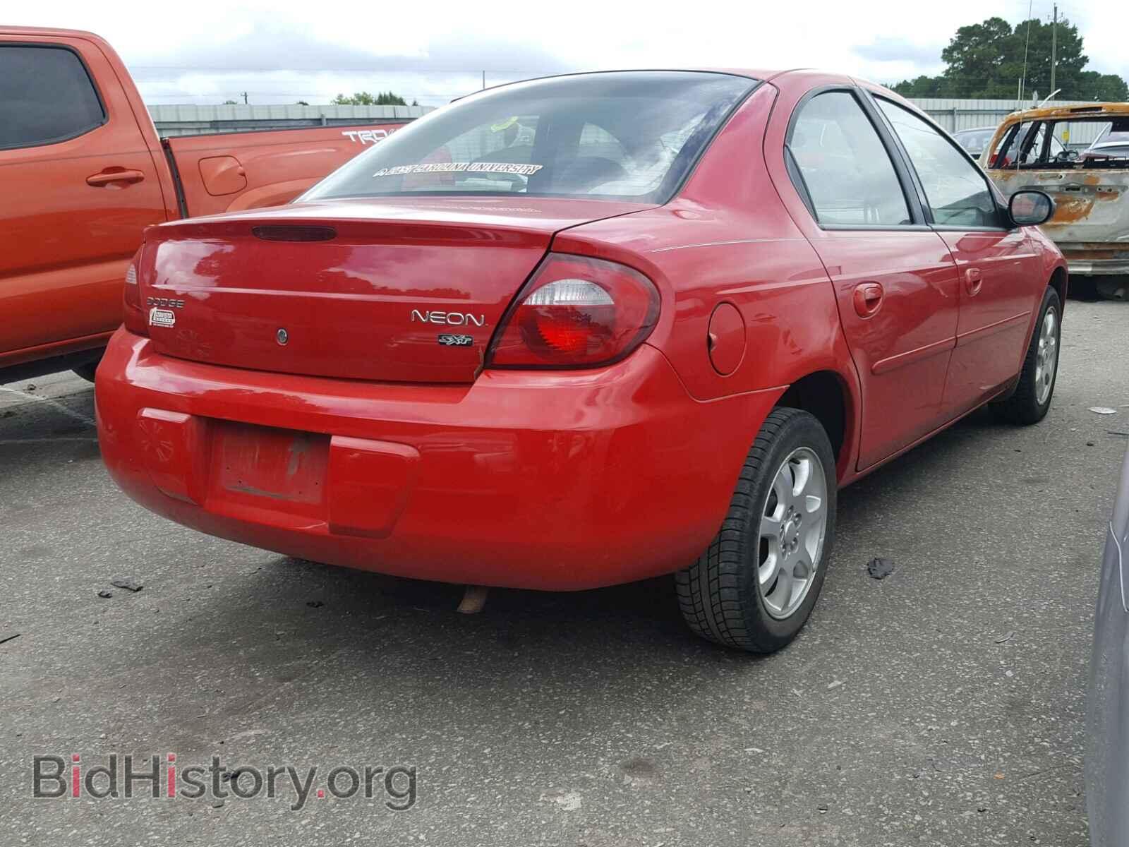 2005 DODGE NEON - VIN: 1B3ES56C65D181282 - Фото 4