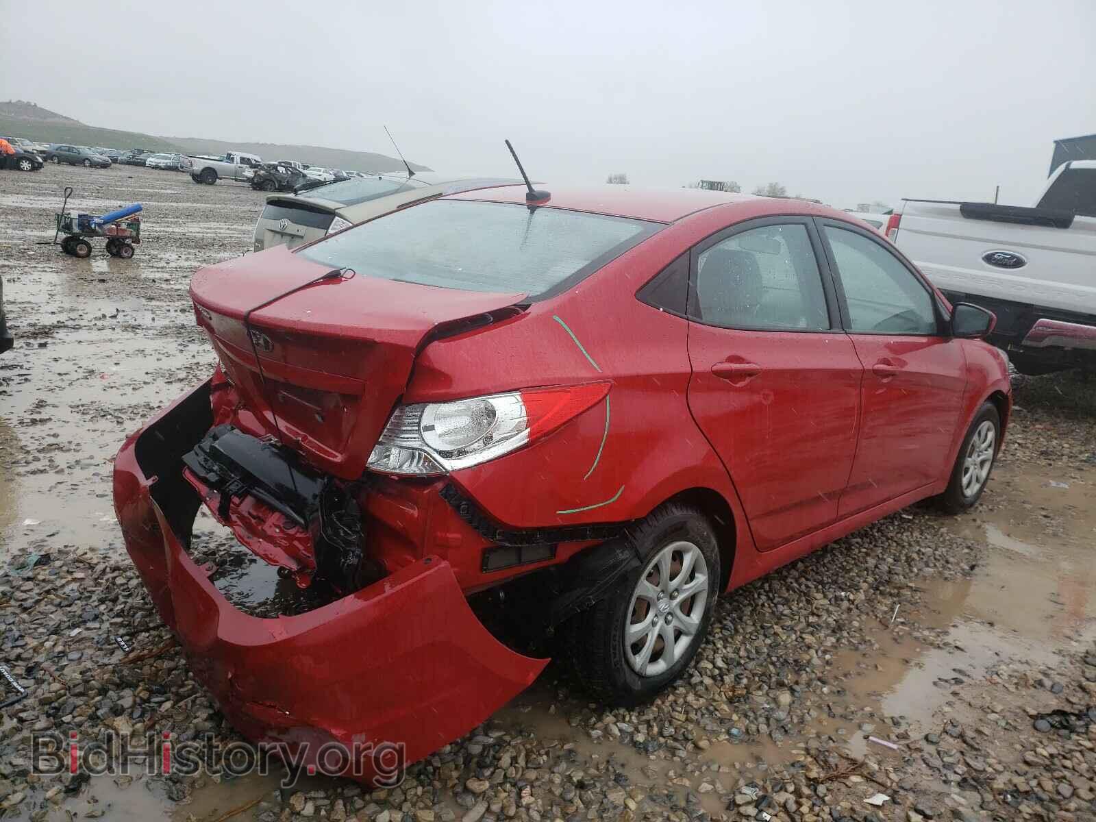 2012 HYUNDAI ACCENT - VIN: KMHCT4AE3CU181982 - Фото 4