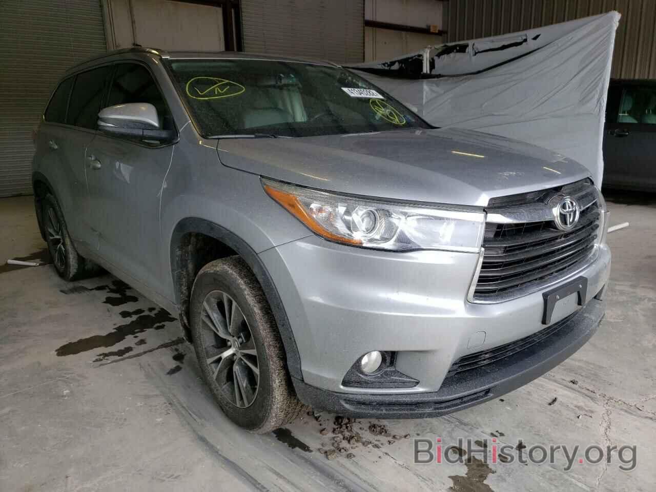 Photo 5TDJKRFH7GS230917 - TOYOTA HIGHLANDER 2016