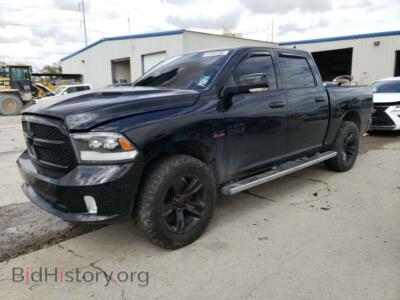 2015 RAM 1500 1500 Sport, black — VIN 1C6RR7MT2FS510414, Copart