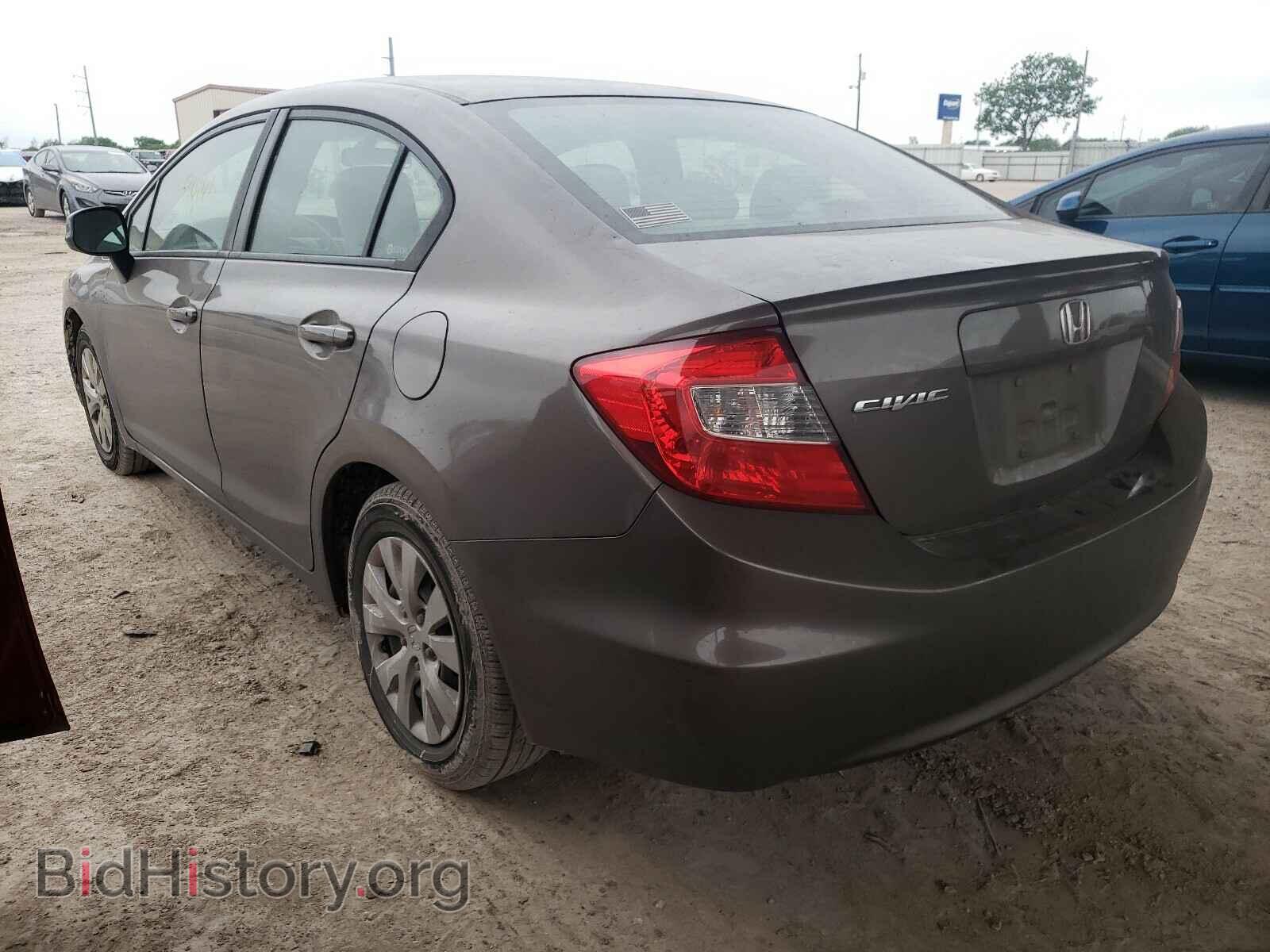 2012 HONDA CIVIC - VIN: 2HGFB2E55CH576043 - Фото 3