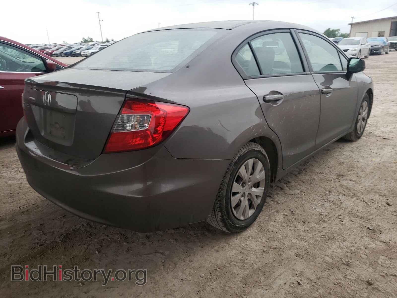 2012 HONDA CIVIC - VIN: 2HGFB2E55CH576043 - Фото 4