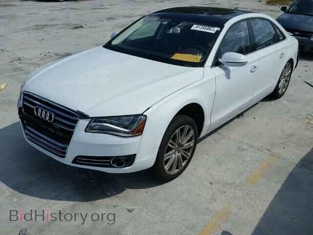 2014 AUDI A8 - VIN: WAURMAFD2EN002237 - Фото 2