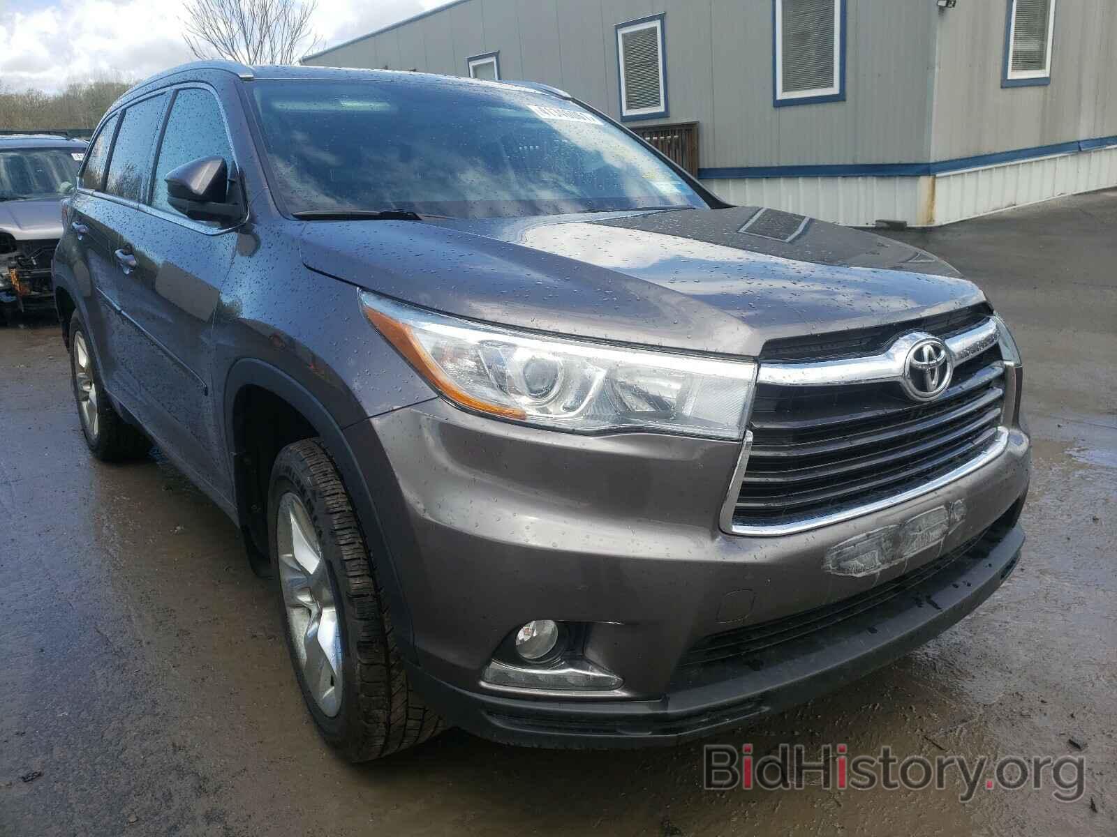 Photo 5TDDKRFH4FS124534 - TOYOTA HIGHLANDER 2015