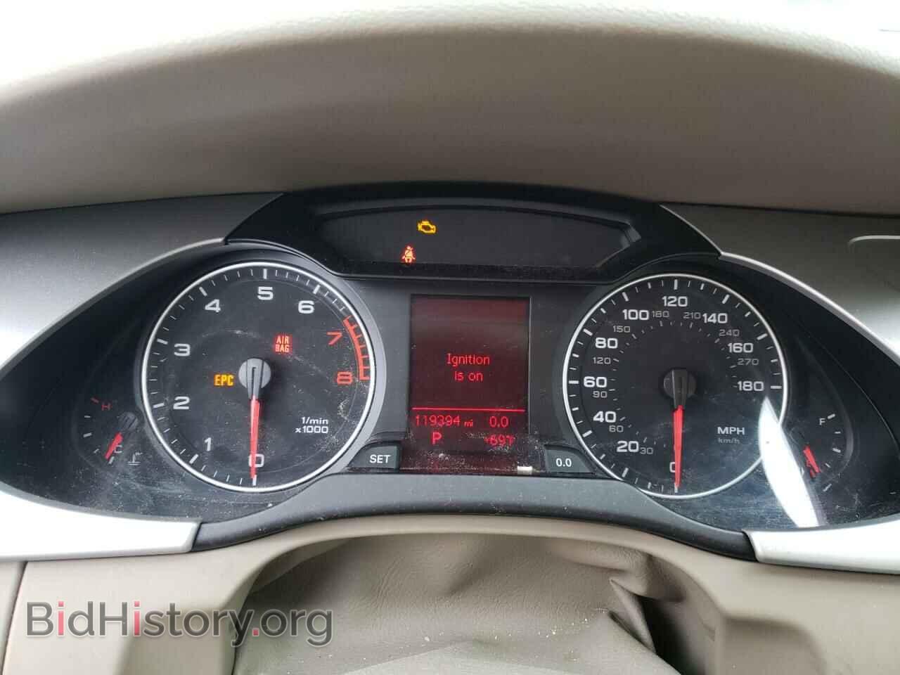 2011 AUDI A4 - VIN: WAUBFAFL2BN041022 - Фото 9