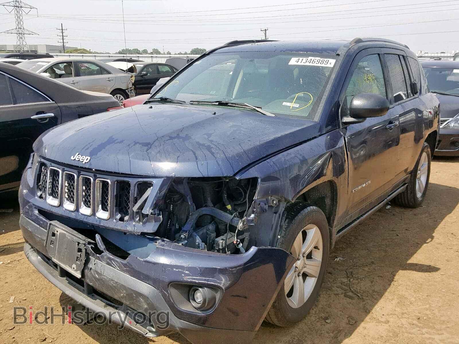 2014 JEEP COMPASS SP - VIN: 1C4NJCBB6ED853747 - Фото 2