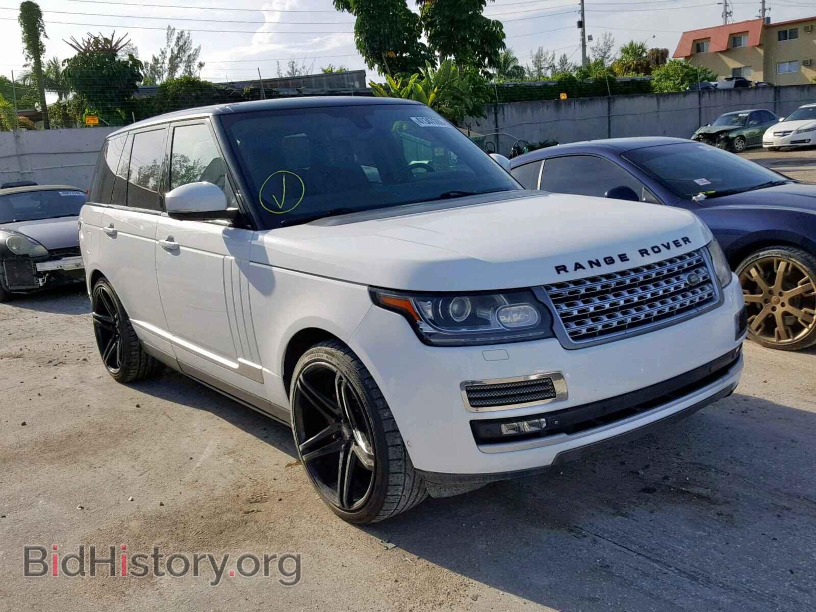 Photo SALGS2WF9EA138369 - LAND ROVER RANGE ROVE 2014