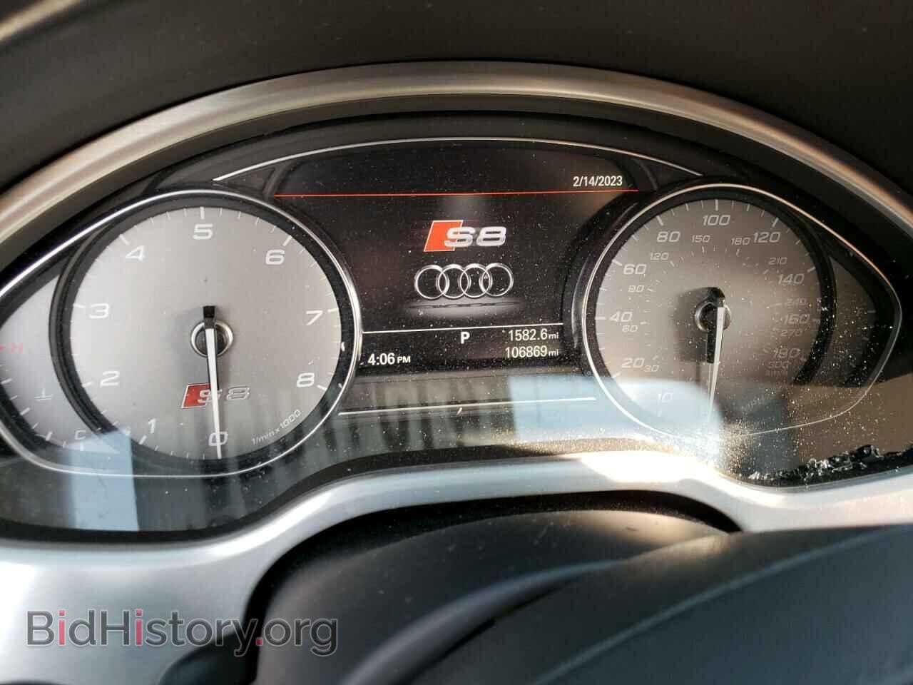 2014 AUDI S8 - VIN: WAUD2AFD9EN011582 - Фото 9