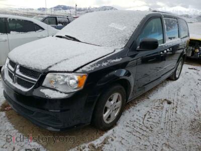 2011 Dodge CARAVAN, black — VIN 2D4RN3DG0BR803369, Copart
