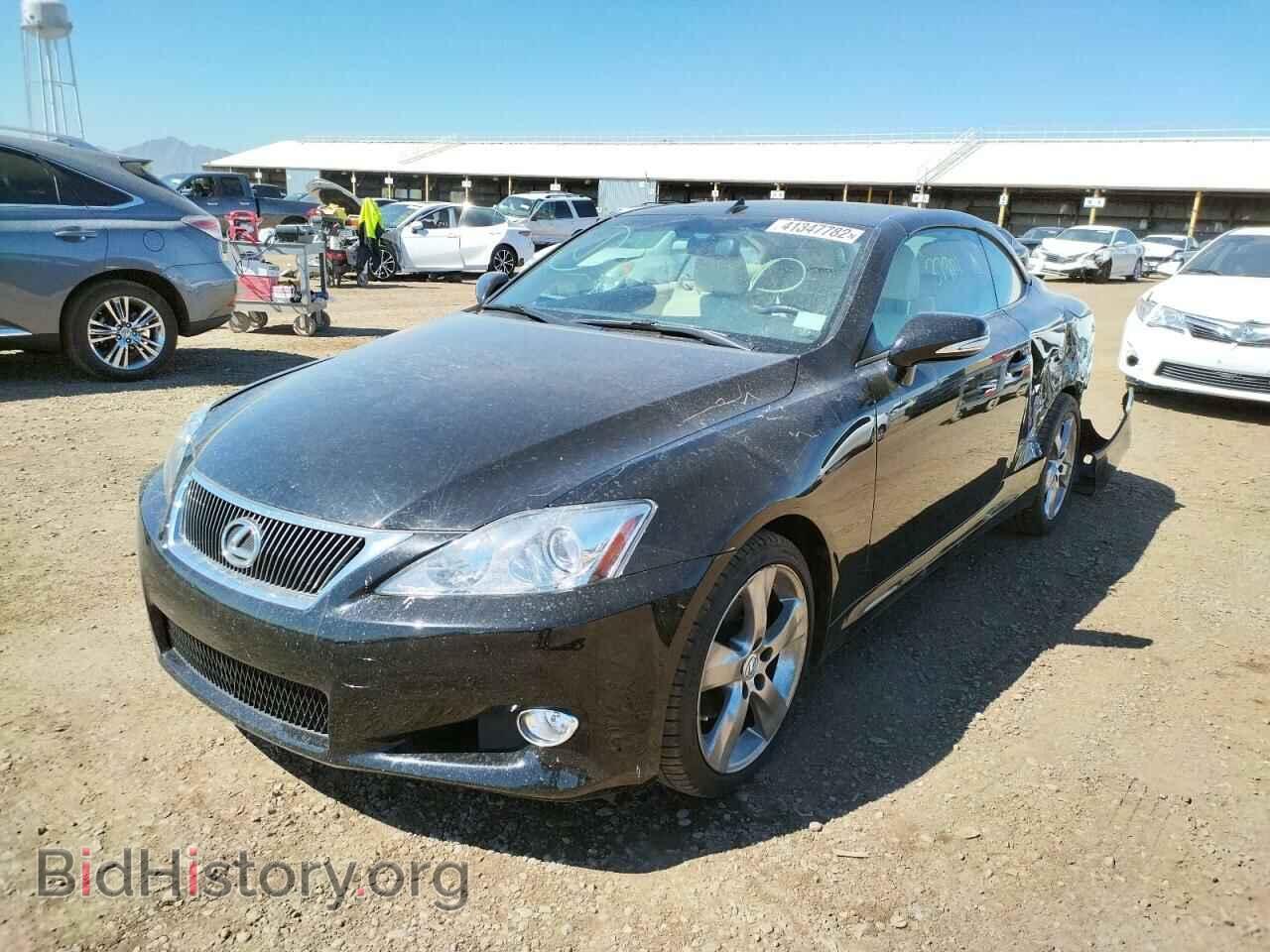 2010 LEXUS IS - VIN: JTHFF2C2XA2506098 - Фото 2