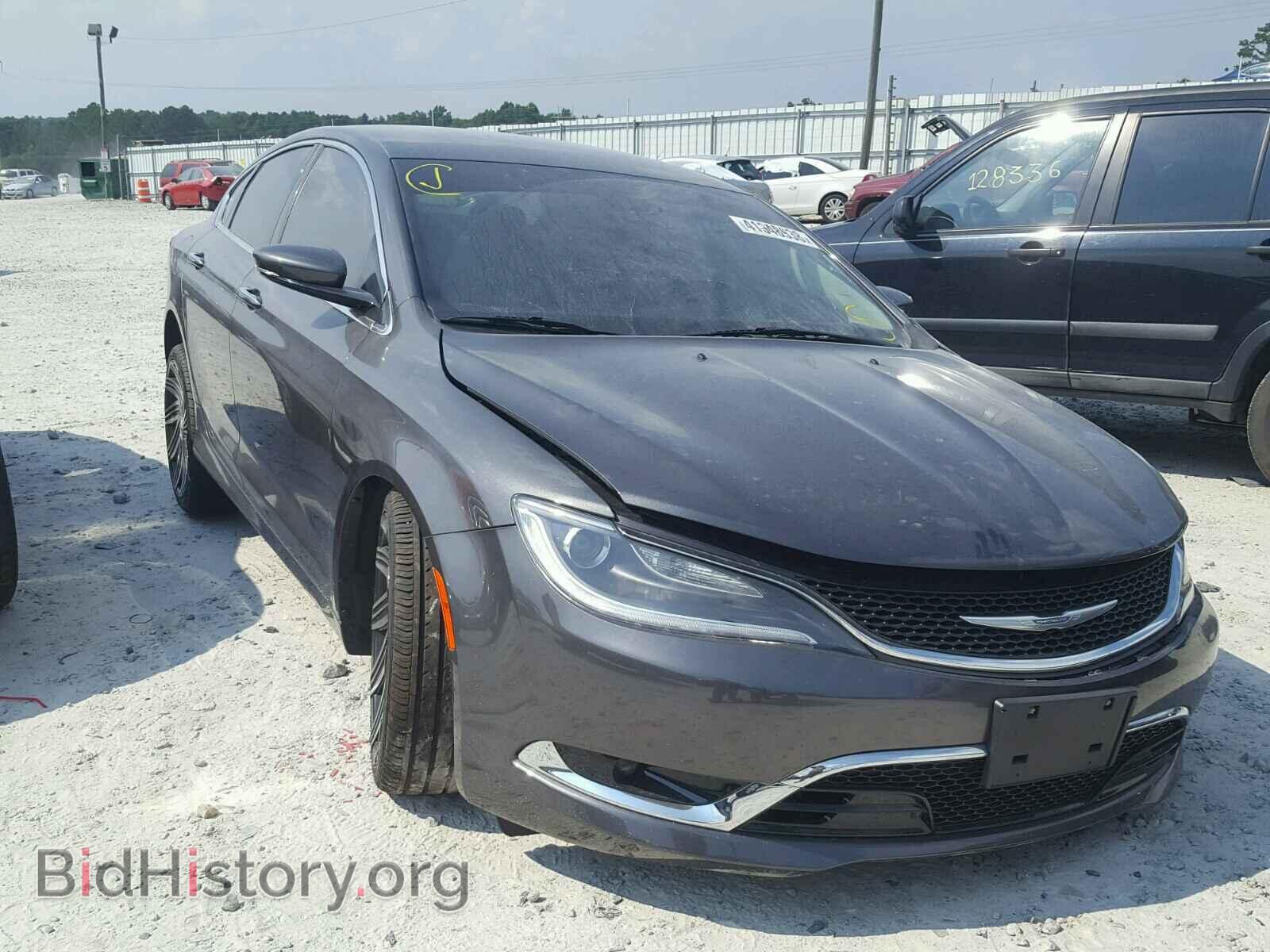 Photo 1C3CCCCG0FN565329 - CHRYSLER 200 2015