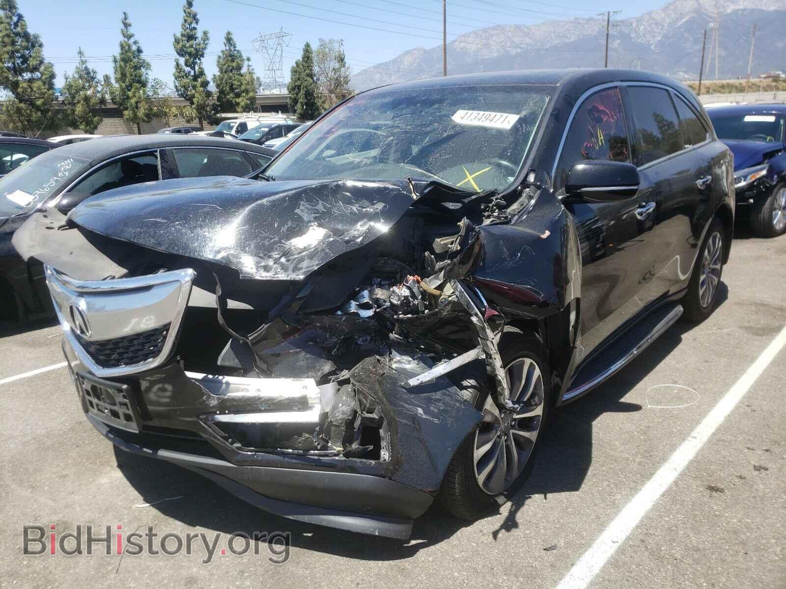 2015 ACURA MDX - VIN: 5FRYD4H42FB026517 - Фото 2