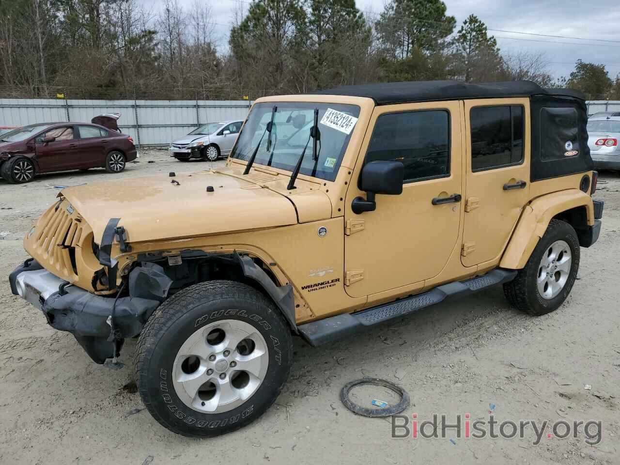 Photo 1C4BJWEG4EL220102 - JEEP WRANGLER 2014