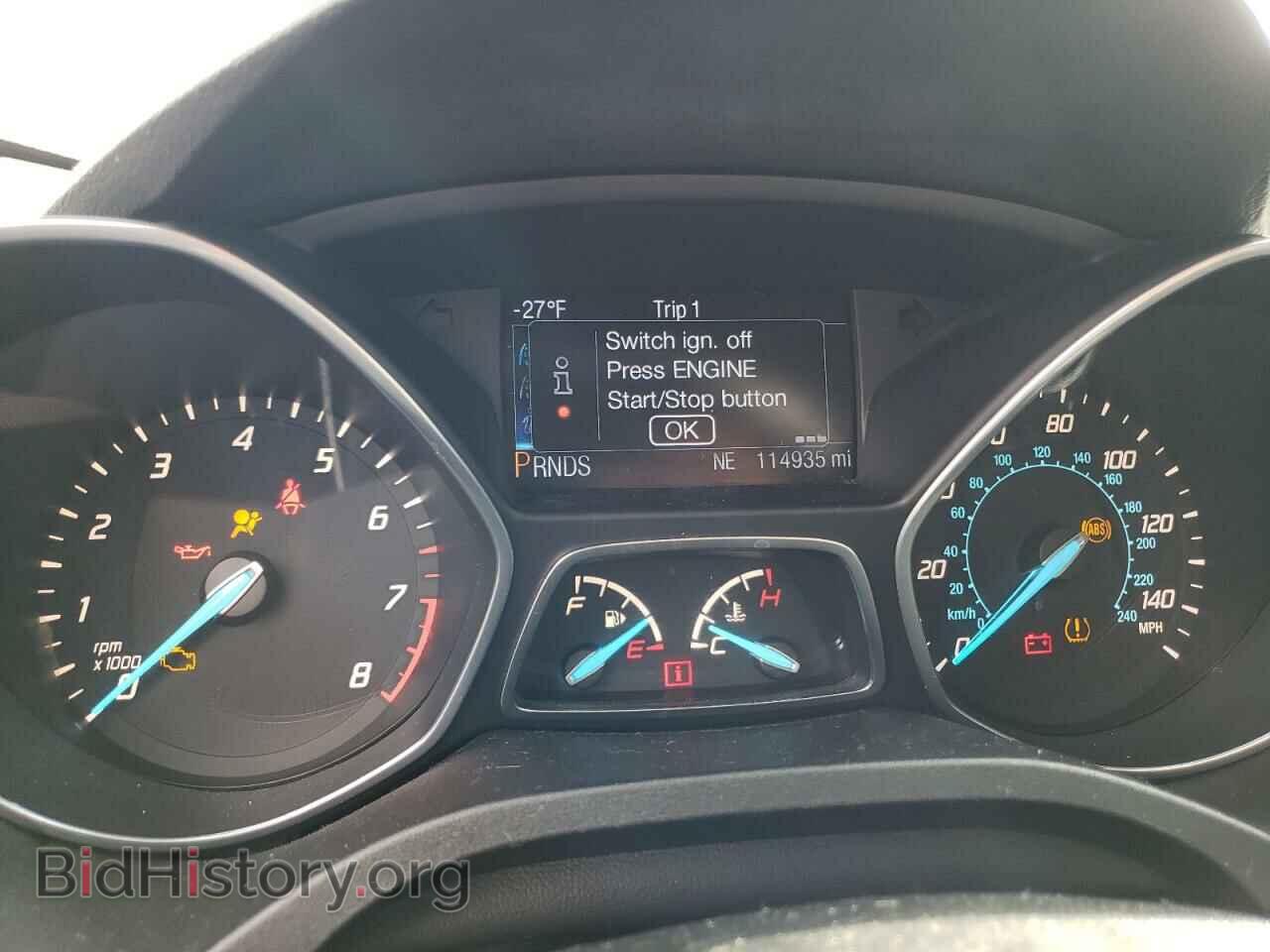 2014 FORD ESCAPE - VIN: 1FMCU0J98EUB33549 - Фото 9