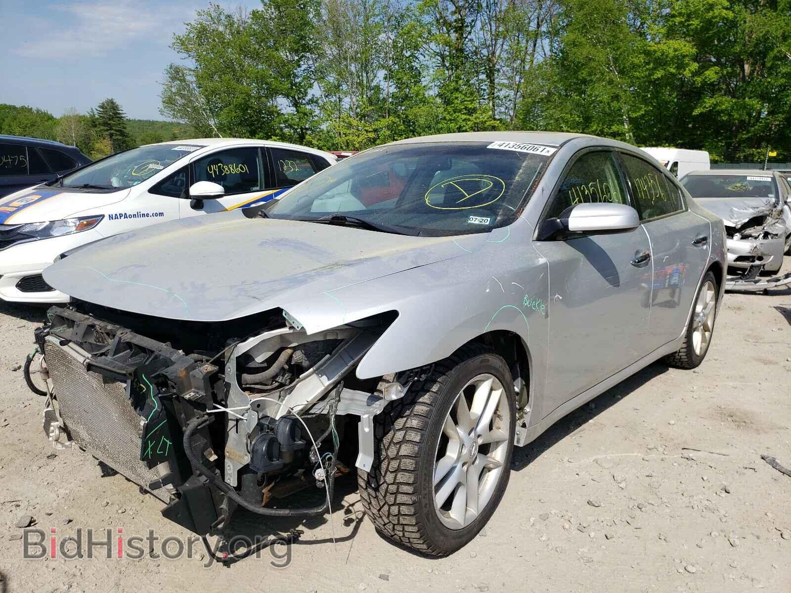 2014 NISSAN MAXIMA - VIN: 1N4AA5AP9EC437257 - Фото 2