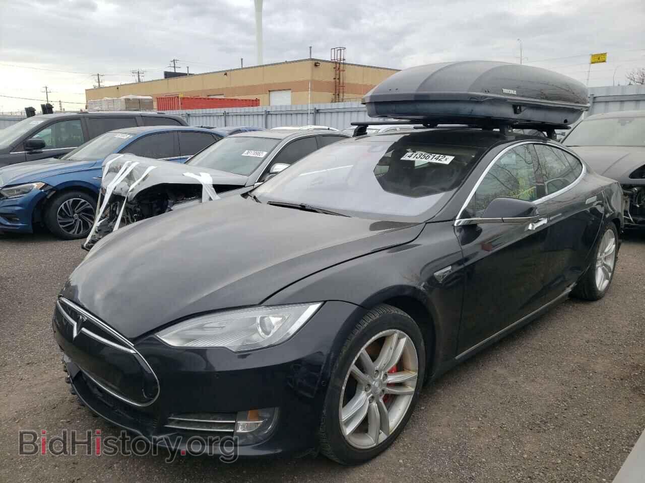 2014 TESLA MODEL S - VIN: 5YJSA1H28EFP63071 - Фото 2