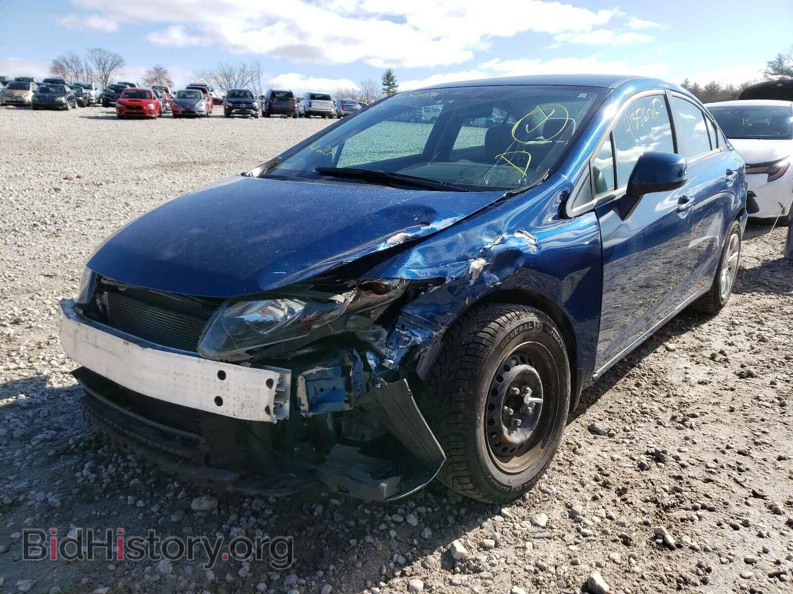 2013 HONDA CIVIC - VIN: 2HGFB2F55DH577354 - Фото 2