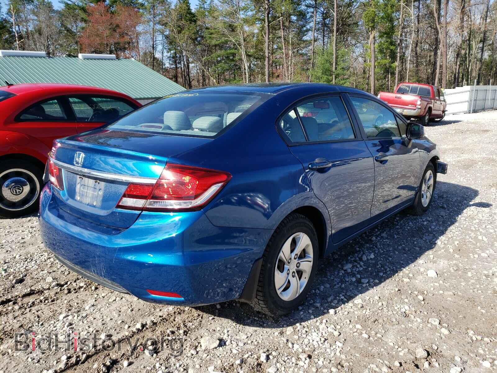 2013 HONDA CIVIC - VIN: 2HGFB2F55DH577354 - Фото 4