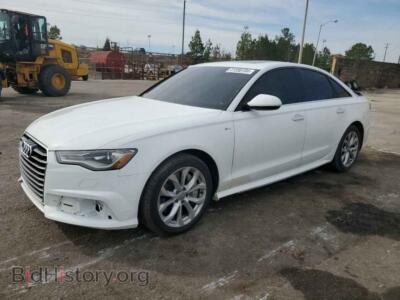 2018 Audi A6 Premium, белый — VIN WAUC8AFC6JN073209, Copart