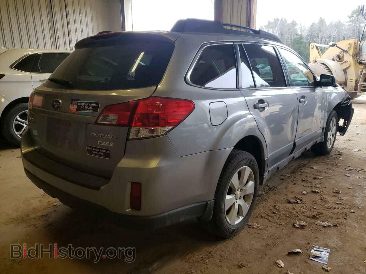 2011 SUBARU OUTBACK - VIN: 4S4BRBCC6B3438034 - Фото 4