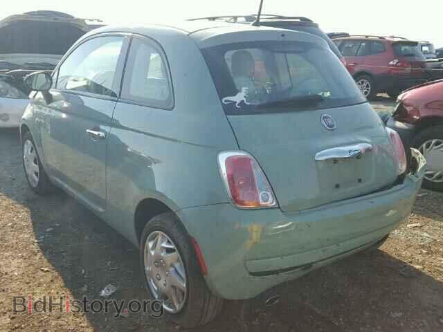 2013 FIAT 500 - VIN: 3C3CFFAR0DT741886 - Фото 3