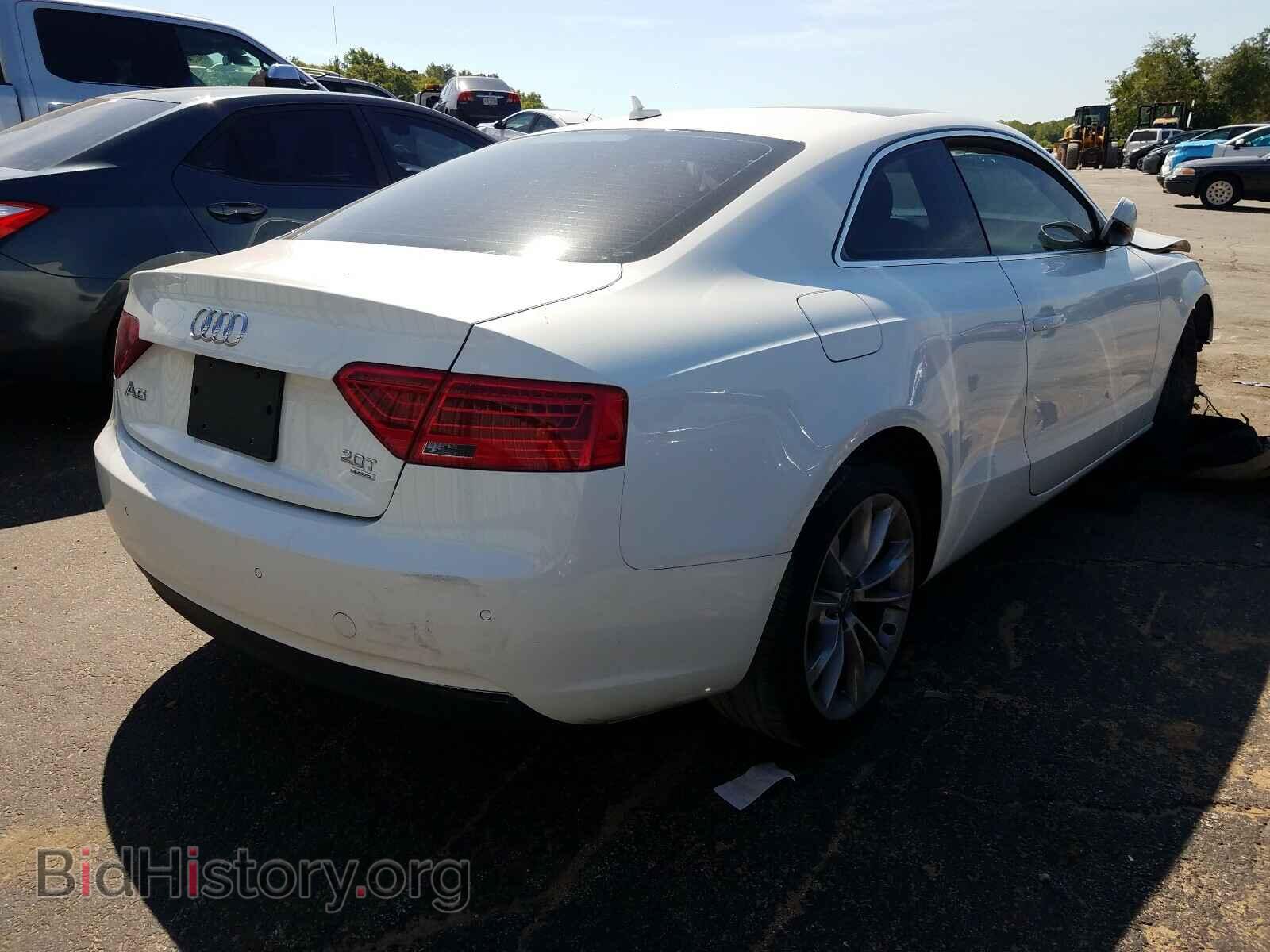 2013 AUDI A5 - VIN: WAULFAFR2DA002076 - Photo 4