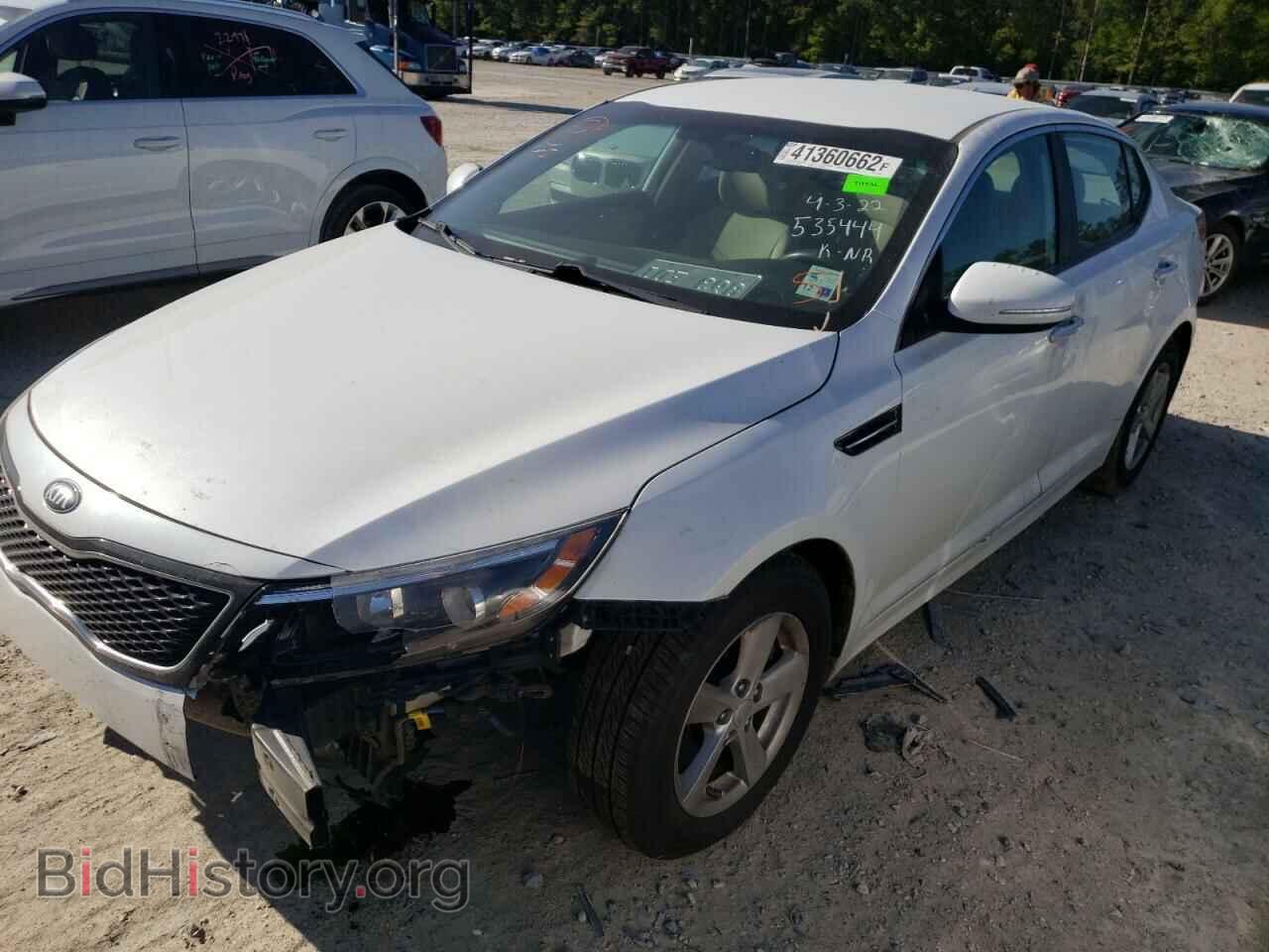 2015 KIA OPTIMA - VIN: KNAGM4A74F5535444 - Фото 2