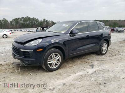 2016 Porsche CAYENNE, blue — VIN WP1AA2A28GLA09856, Copart