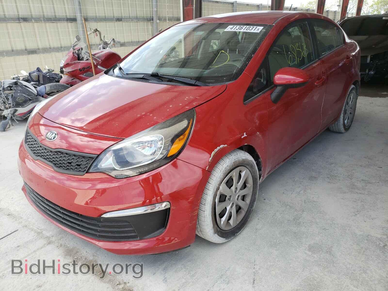 2017 KIA RIO - VIN: KNADM4A36H6037212 - Фото 2