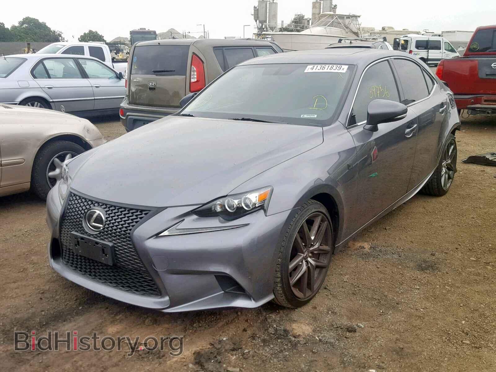 2016 LEXUS IS - VIN: JTHBA1D28G5004638 - Фото 2