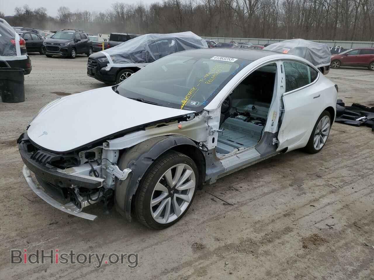 Photo 5YJ3E1EB4LF621021 - TESLA MODEL 3 2020